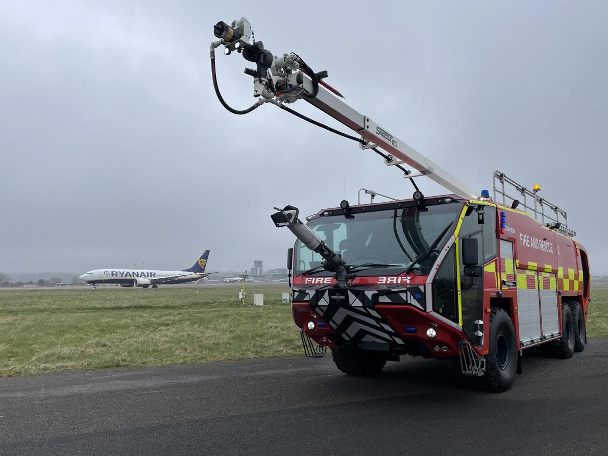 Airport Enhances its Emergency Response by Investing in a State-Of-The-Art Fire Vehicle